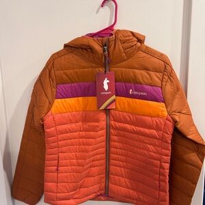 Cotopaxi Women’s Orange and Purple Jacket